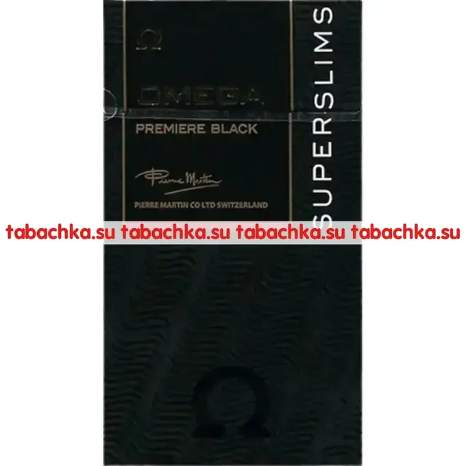 Сигареты Omega Superslims Premier Black